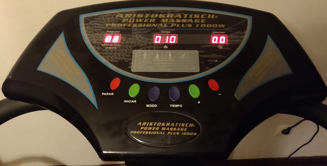 Plataforma Vibratória Aristokratisch Power Massage 1000W – FUNCIONAL
