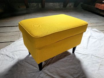 Podnóżek/ pufa Ikea żółty