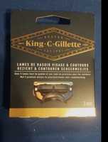 King Gillette 3 wkłady
