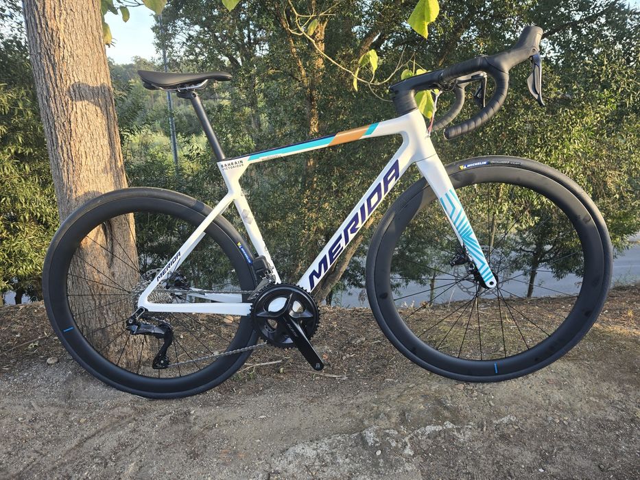 Merida com di2 e rodas carbono