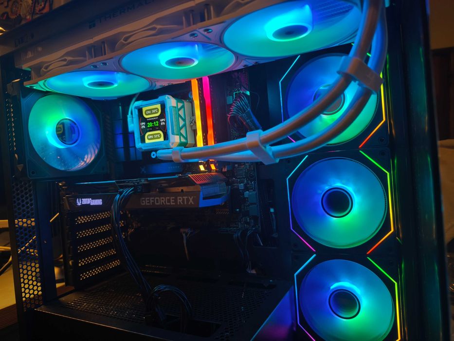 Gaming PC com Water Cooler CPU