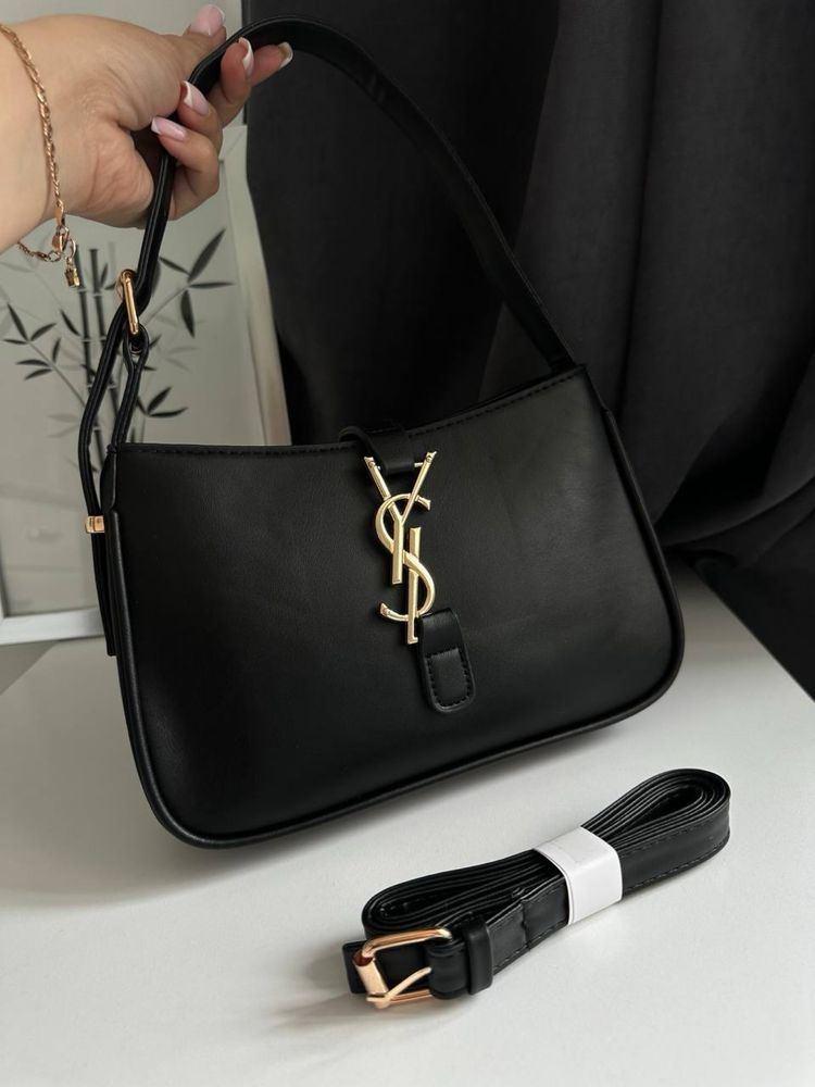 Сумка в стилі ysl yves saint laurent, популярна сумочка багет