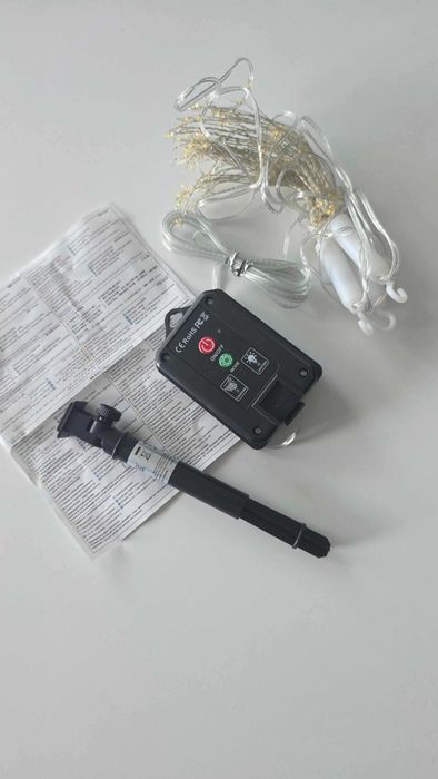 Zestaw 3 sztuk wiszących lamp solarnych w kształcie fajerwerków 270LED