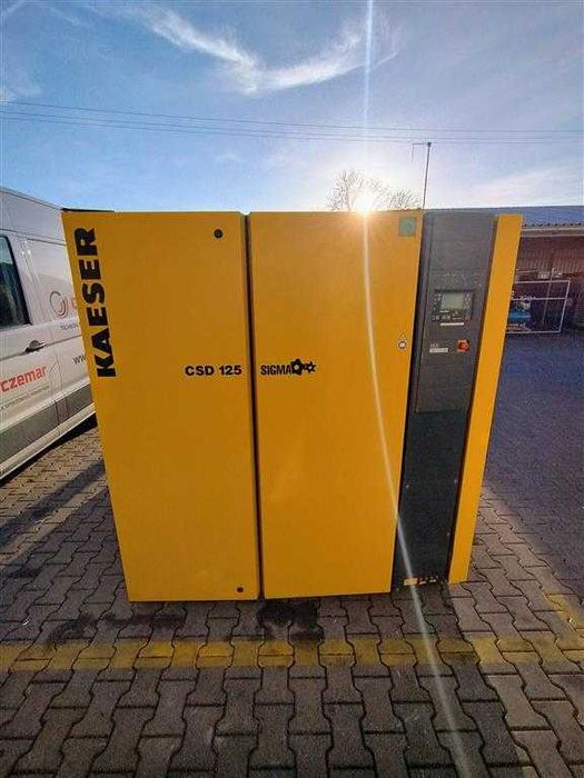 Sprężarka Śrubowa KAESER CSD125 75kW, 12.2m3/min, 8,5 Bar, S015341