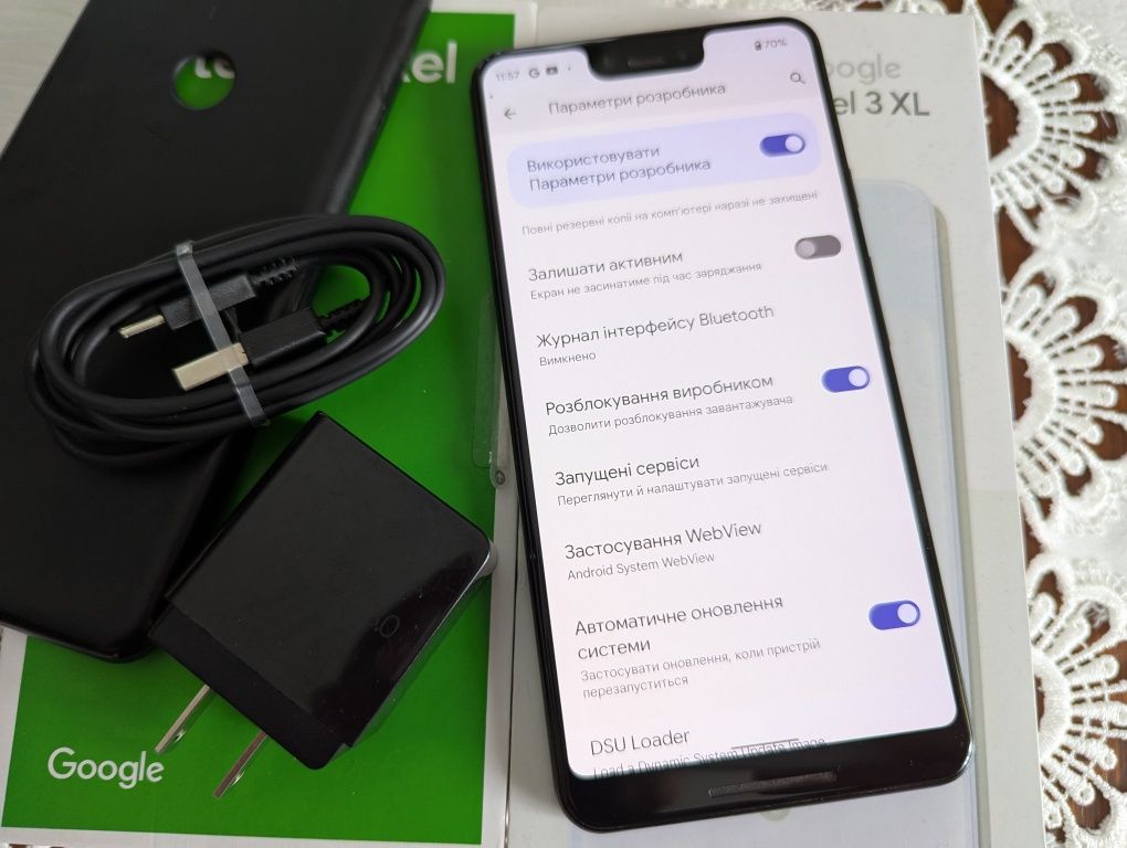 Google Pixel 3XL 4-64Gb/Sim+E-Sim/NFC/Комплект