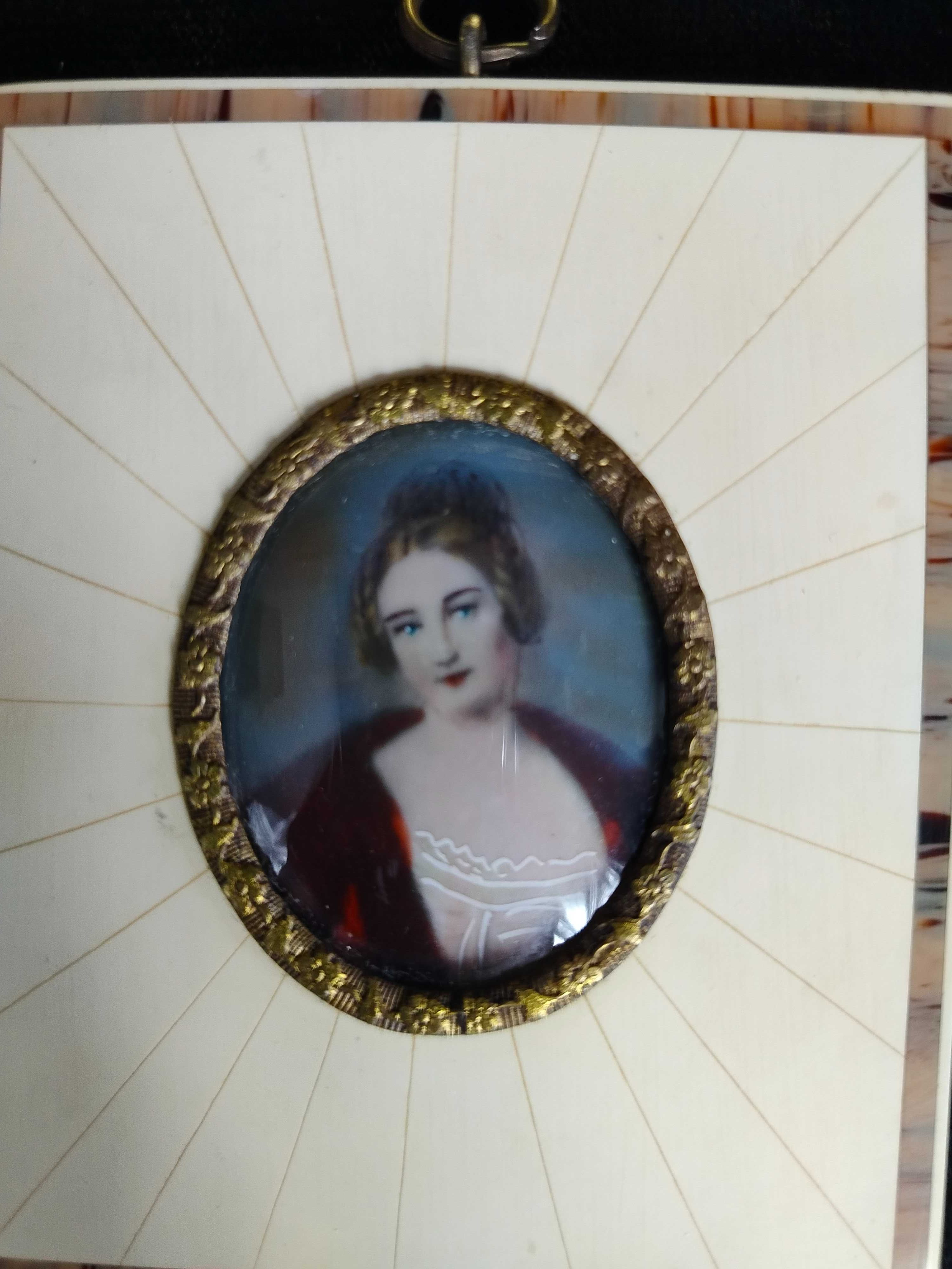 Stara miniatura Caroline Grafin von Holstein DR1105