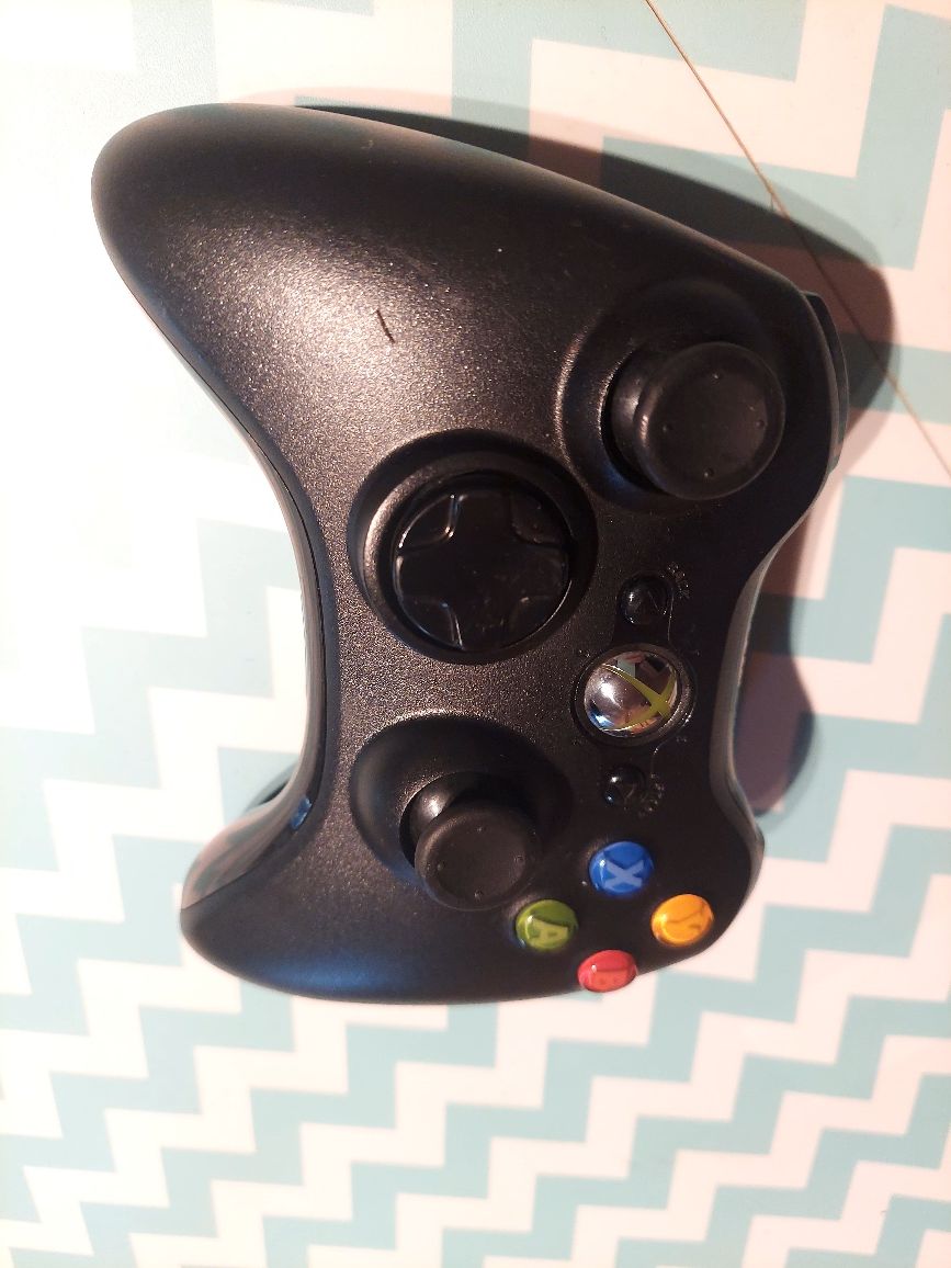 Pad xbox 360 czarny oryginal Microsoft