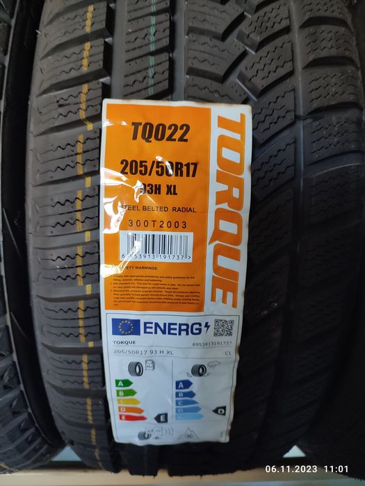 Автошины новые 205/50 R17 Torque TQ022 . В наличии две шт.