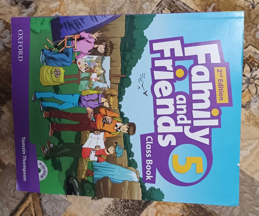 Продам Family and friends 5 class book + workbook б.в.