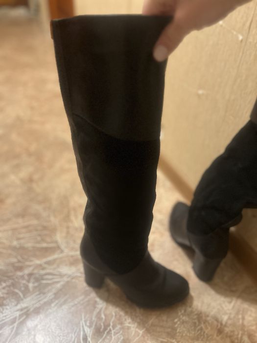 Гапоги на каблуке