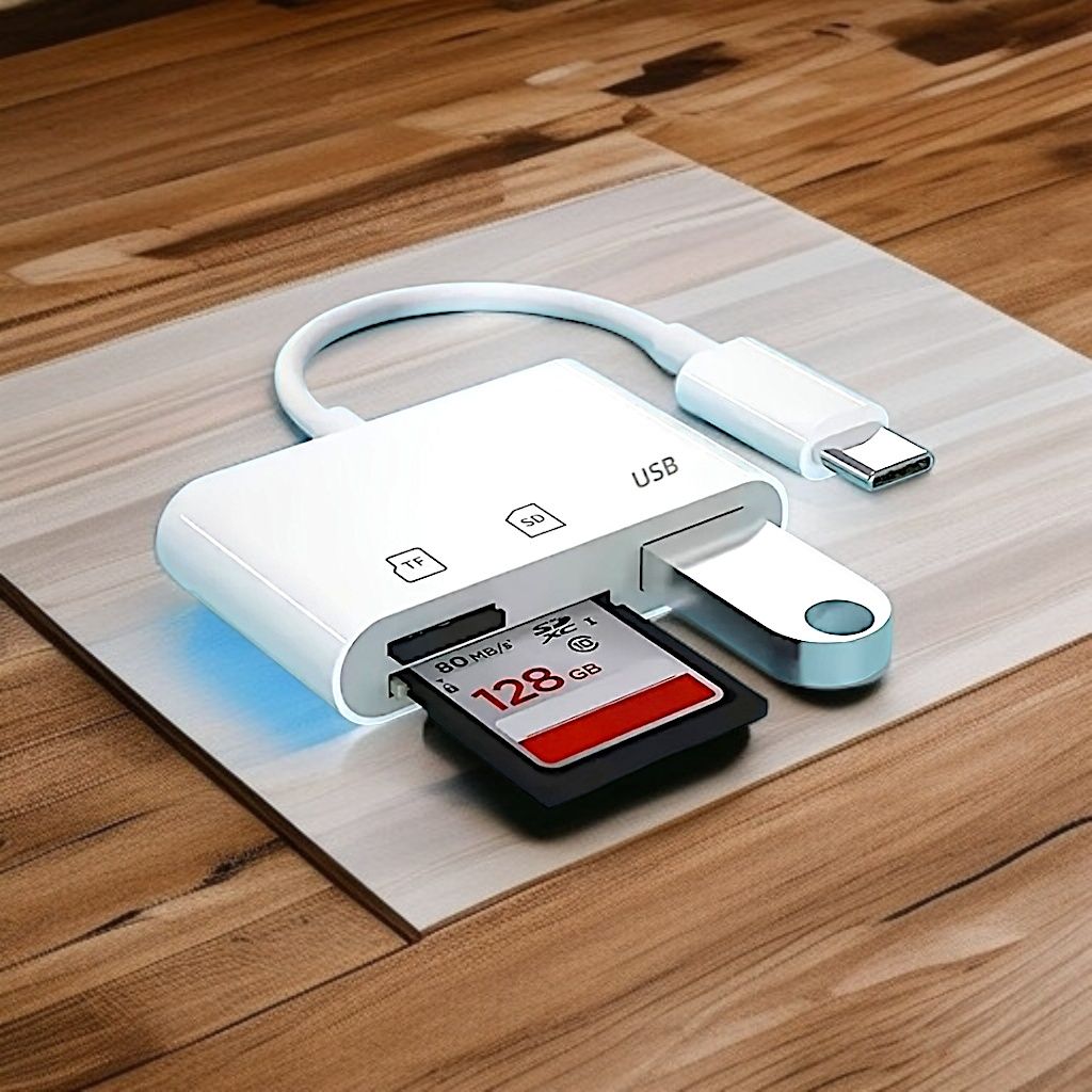 OTG TUPE-C картридер карта TF micro SD USB