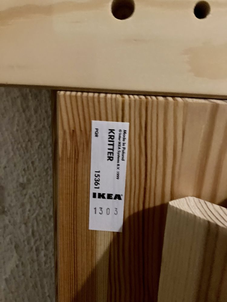 Łóżko Ikea - rama Kritter i szczeble Sultan Lade