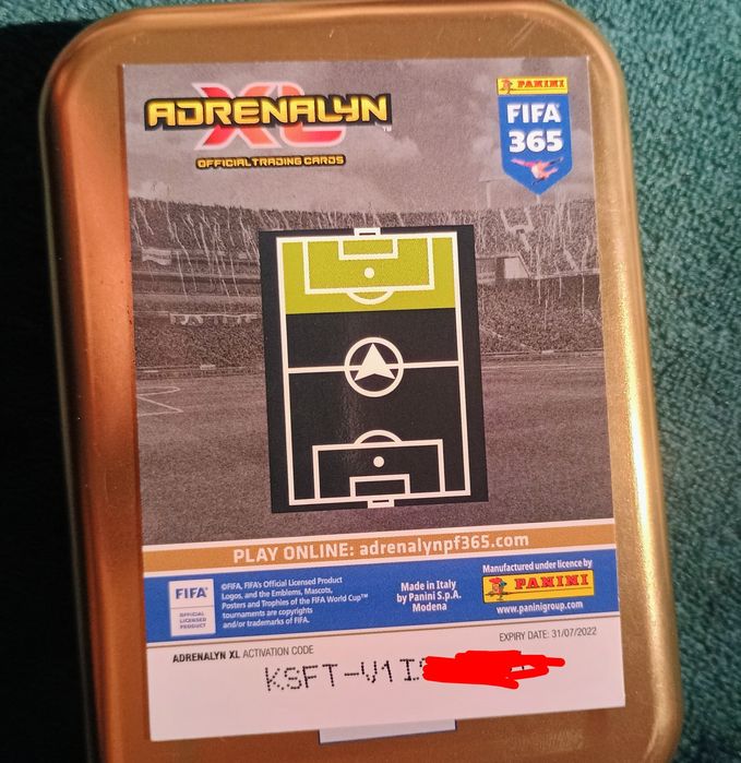 karta numer 7 Rober Lewandowski FIFA 365 rok 2022 RARE TOP MASTER