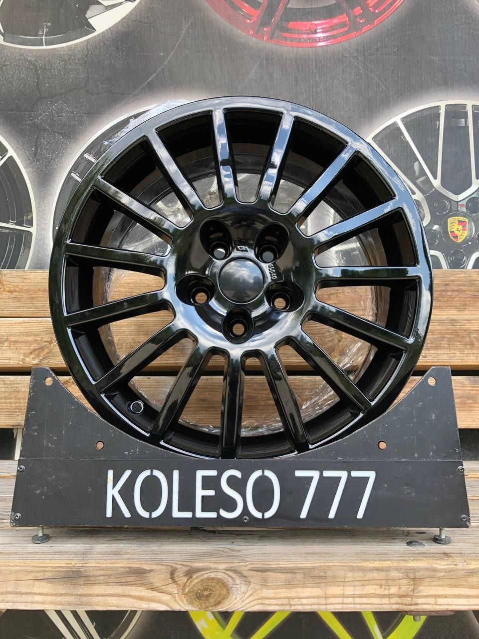 777 Черные гл,гцевые диски R17 5/112 Mercedes VW Skoda Audi
