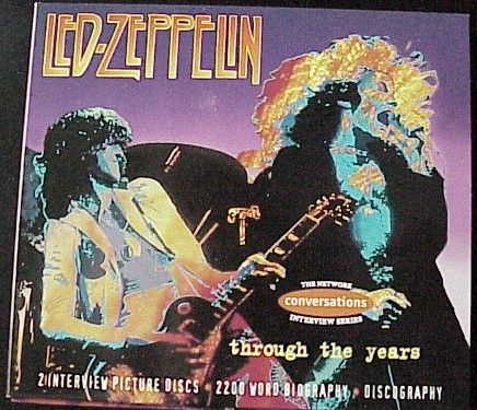 Led Zeppelin - Through The Years - 2 Picture CD with Intervie -RARYTAs