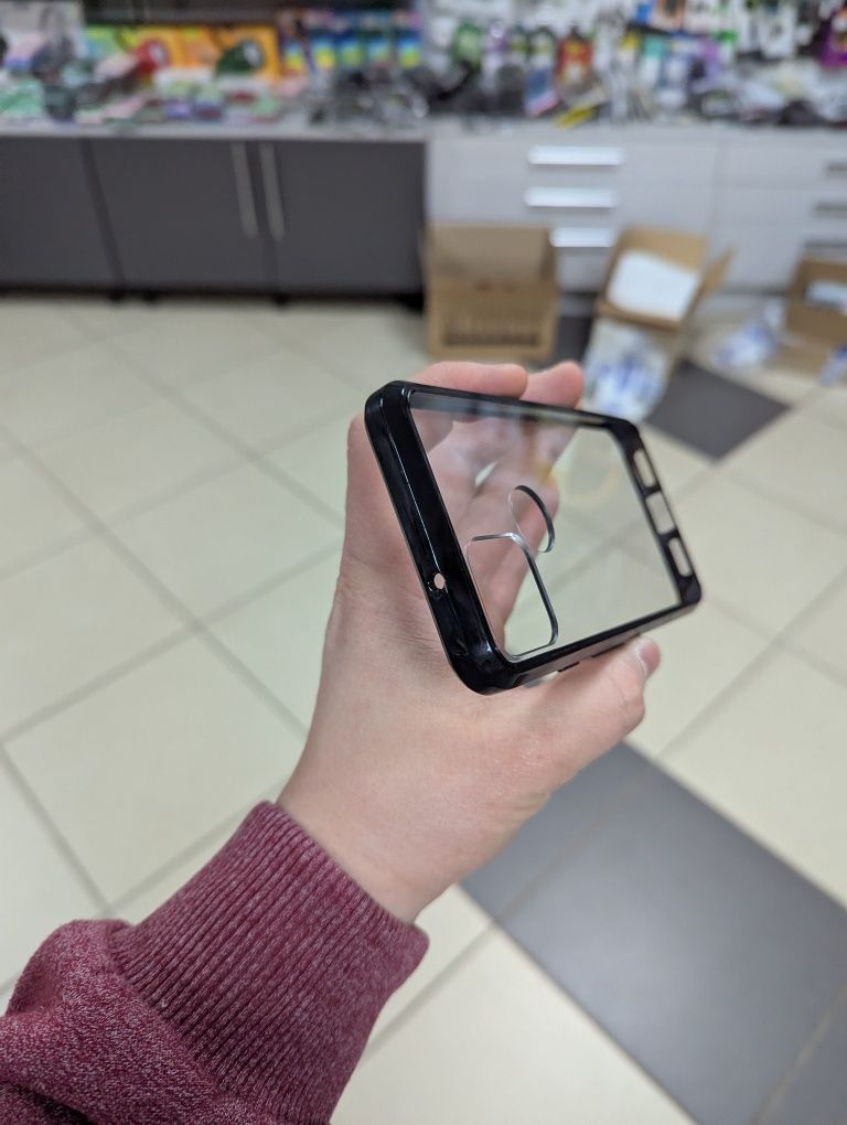 Google Pixel 5 Противоударный чехол бампер прозрачный чохол