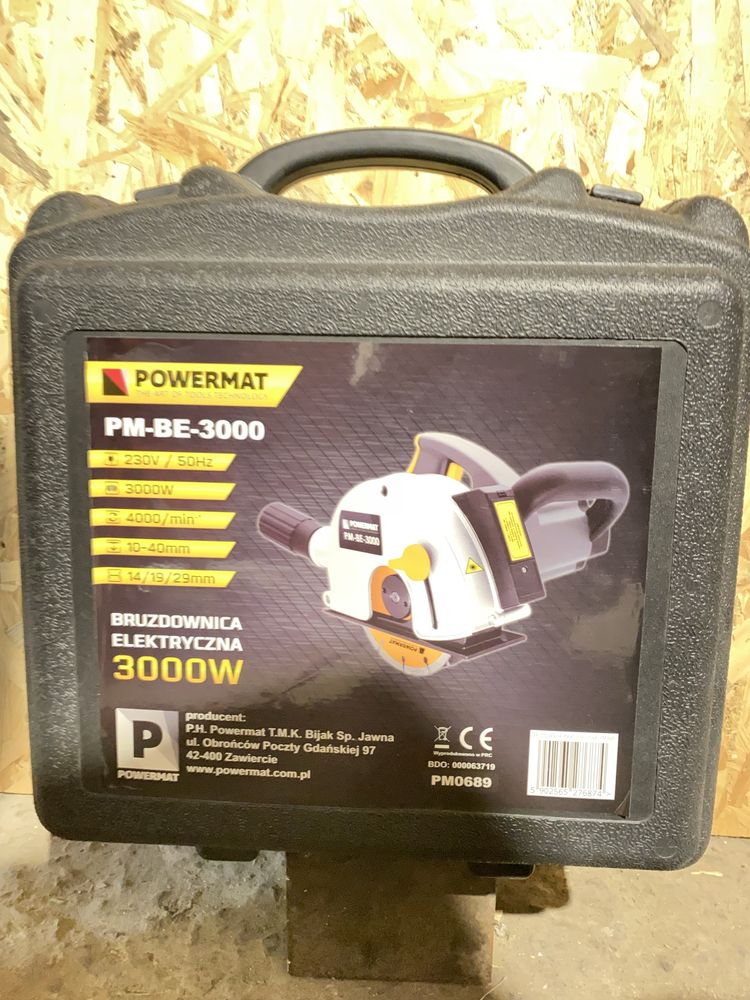 Штроборіз Powermat PM-BE-3000 з кейсом