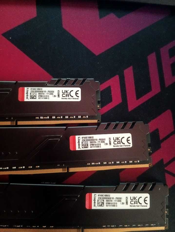 Оперативная память Kingston Fury Beast DDR4 3600 32gb