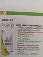 Pasza dla brojlerów, drobiu wodnego