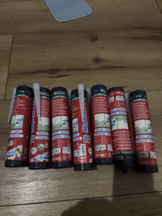 MAPEi silicon antracyt 114 cena za 3 szt