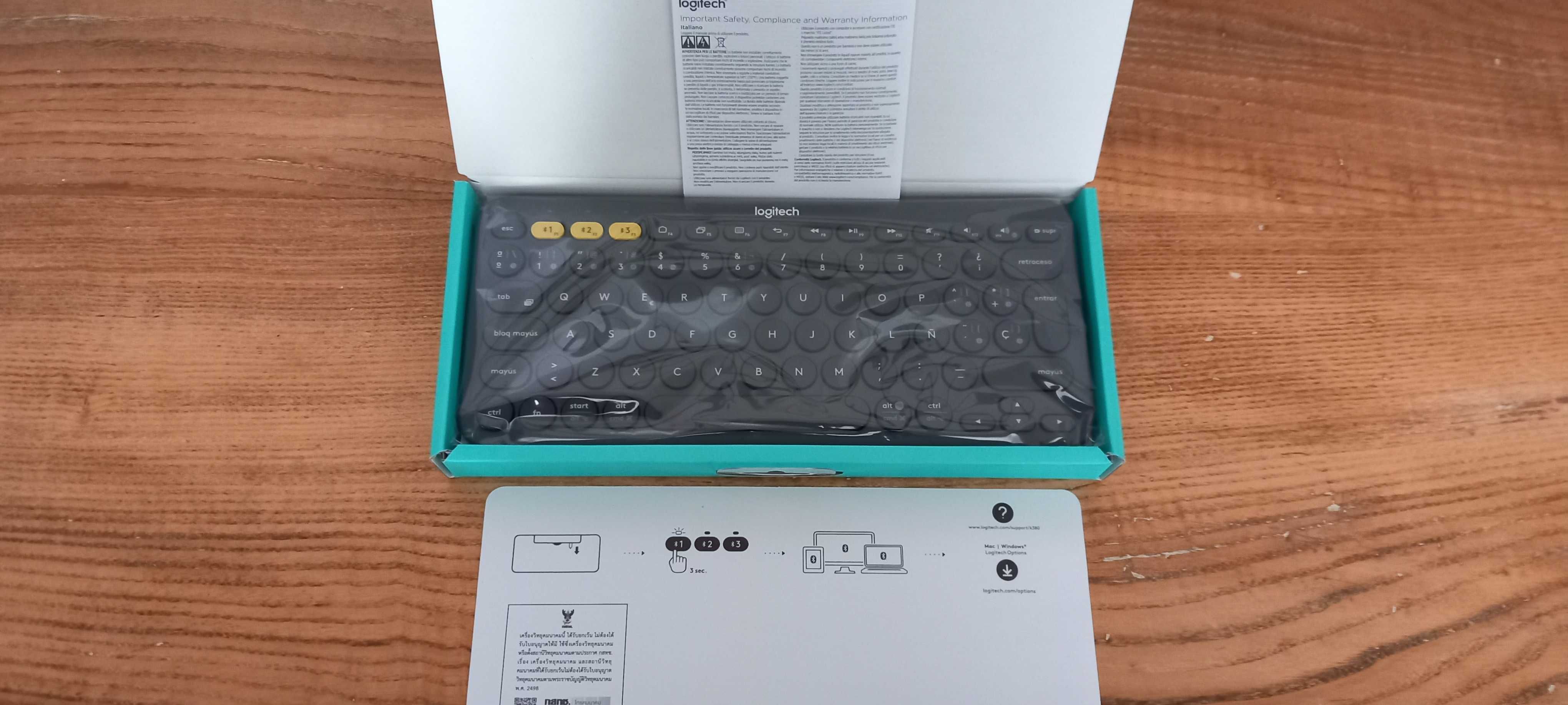 Teclado LOGITECH k380