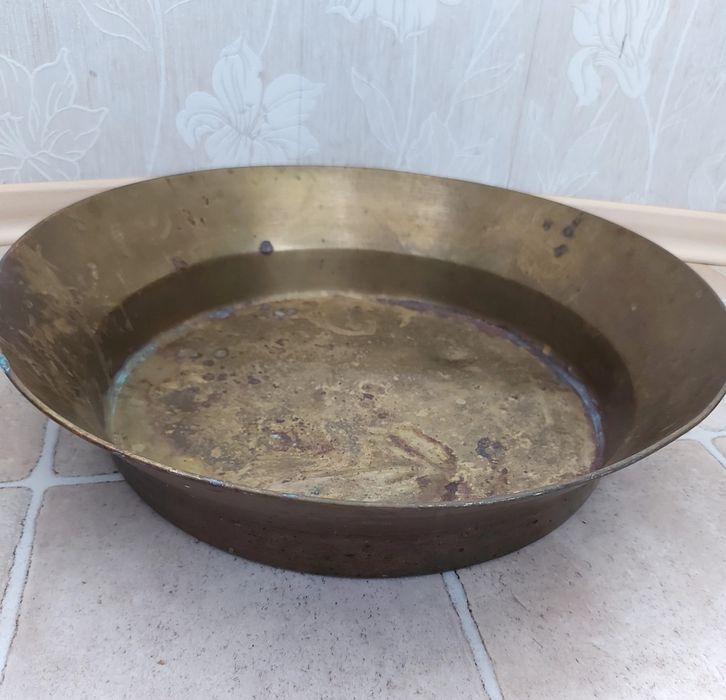 Медный таз для варенья