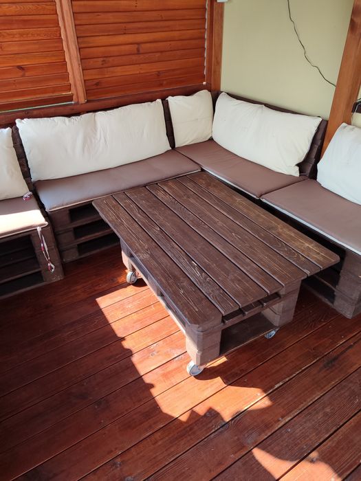 Meble ogrodowe z palet