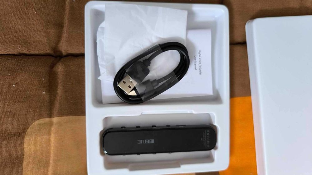 Mini Gravador de Voz Digital 64GB – Redução de Ruído (como novo)