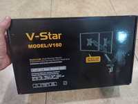 Крепление настольное V-Star V160 для двух мониторов 17-27 дюймов