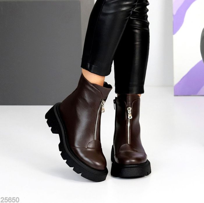 Черевики жіночі зимові з натуральної шкіри