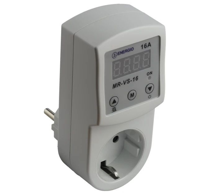 Реле напруги у розетку 16A аналог ZUBR dijitop