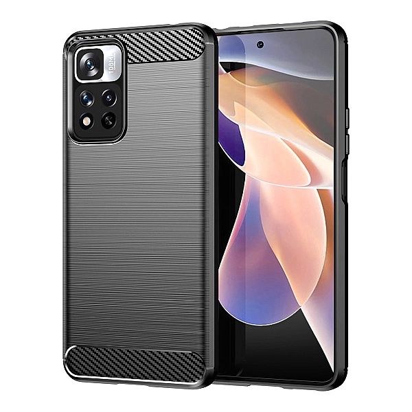 Carbon Case elastyczne etui pokrowiec Xiaomi Redmi Note 11 Pro+ 5G (Ch