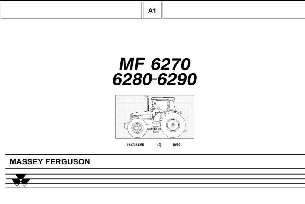 Massey Ferguson 8110, 8120, 8140, 6270, 6280, 6290 katalog częsci