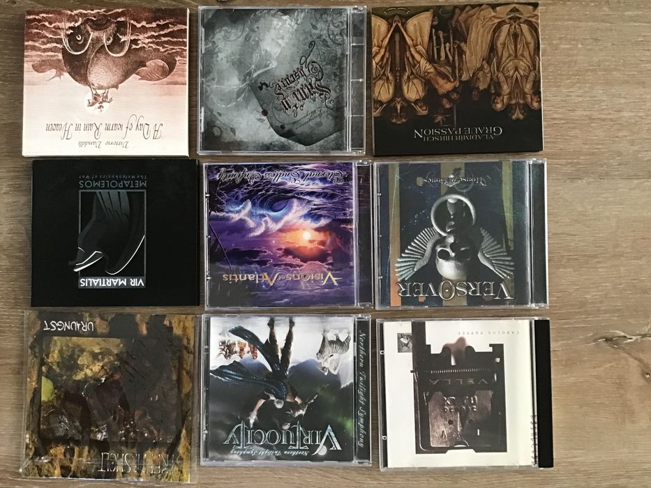 CDs metal, rock letra T + V + U Actualizada 1,5€