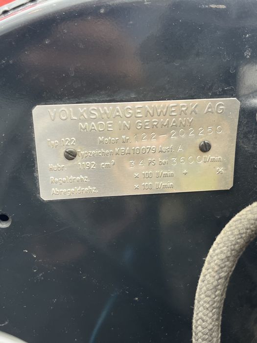 Motopompa Ziegler FP 8/8 1974 – Silnik Volkswagen 1.2 34 KM – 163 mth