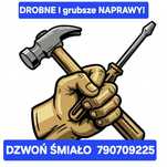 Drobne i grubsze naprawy w domu na działce, ogrodzie. Złota rączka