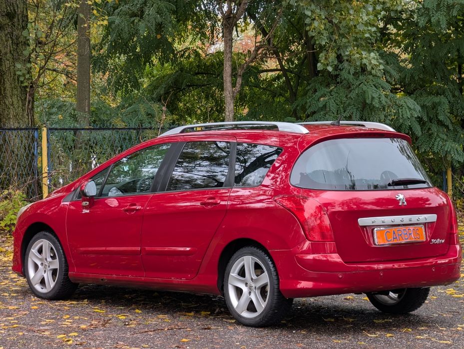 Peugeot 308sw 1.6 Benzyna 2009 Klimatyzacja Panorama Zamiana