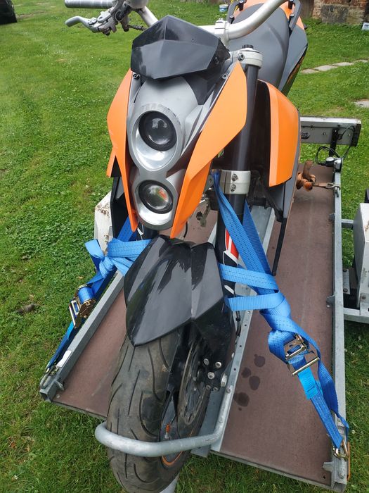 KTM Duke 690 kompletna rama bez silnika na czesci
