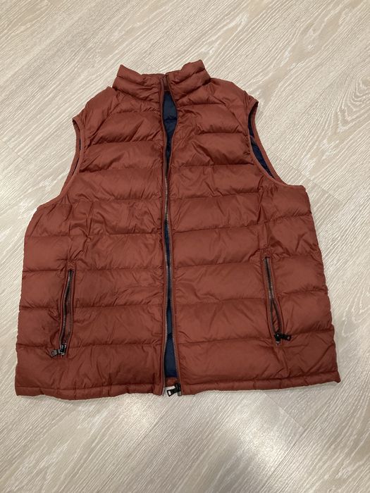 Жилетка пуховая  на осень весну unisex