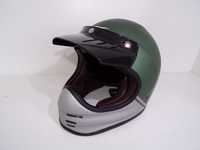 Kask Helmet Moto Guzzi roz.L GREEN/GREY Oem. Limitowany 100 Years