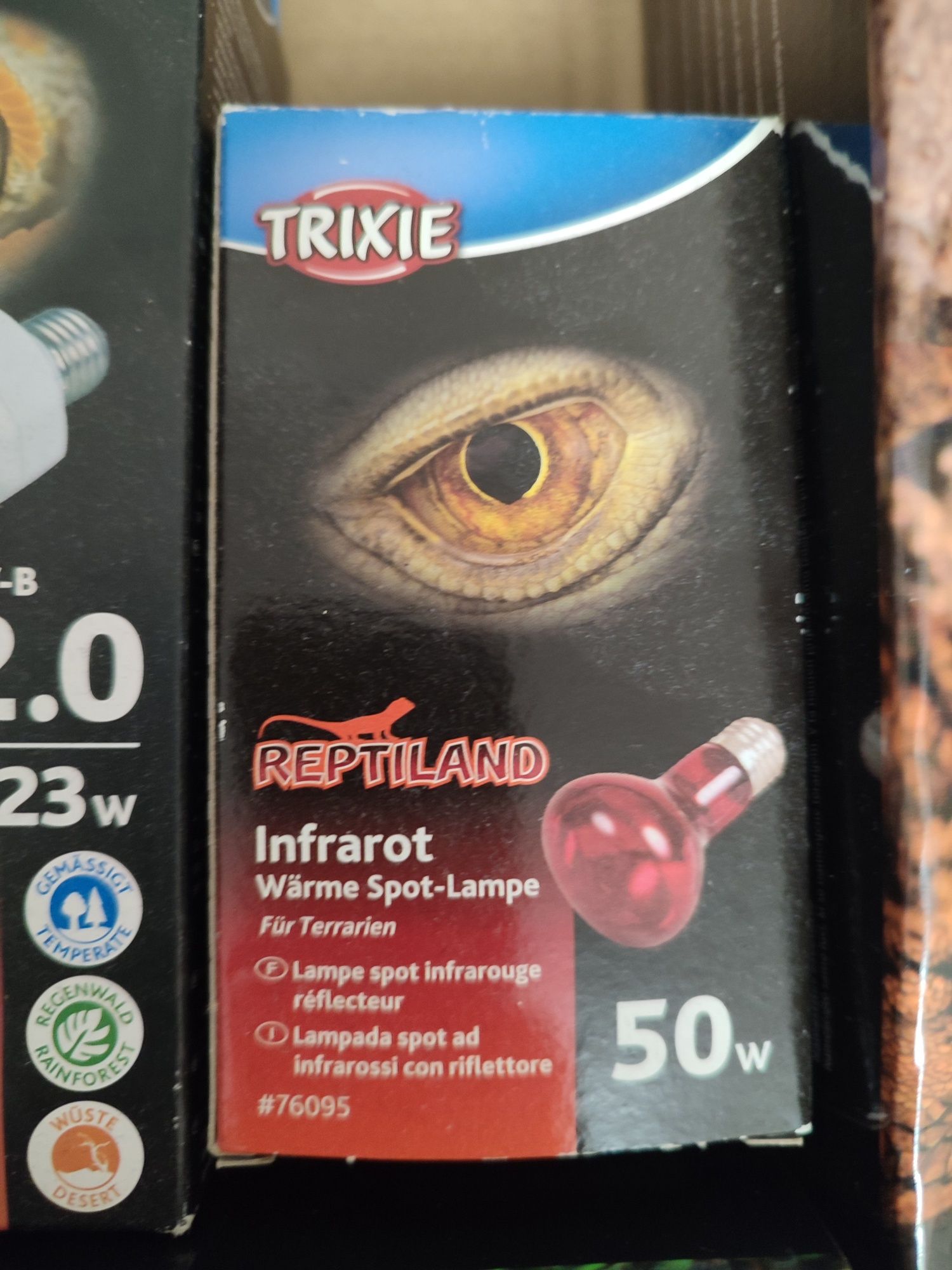 Gniazda na żarówki do terrarium i żarówki uvb 2.0, infrared