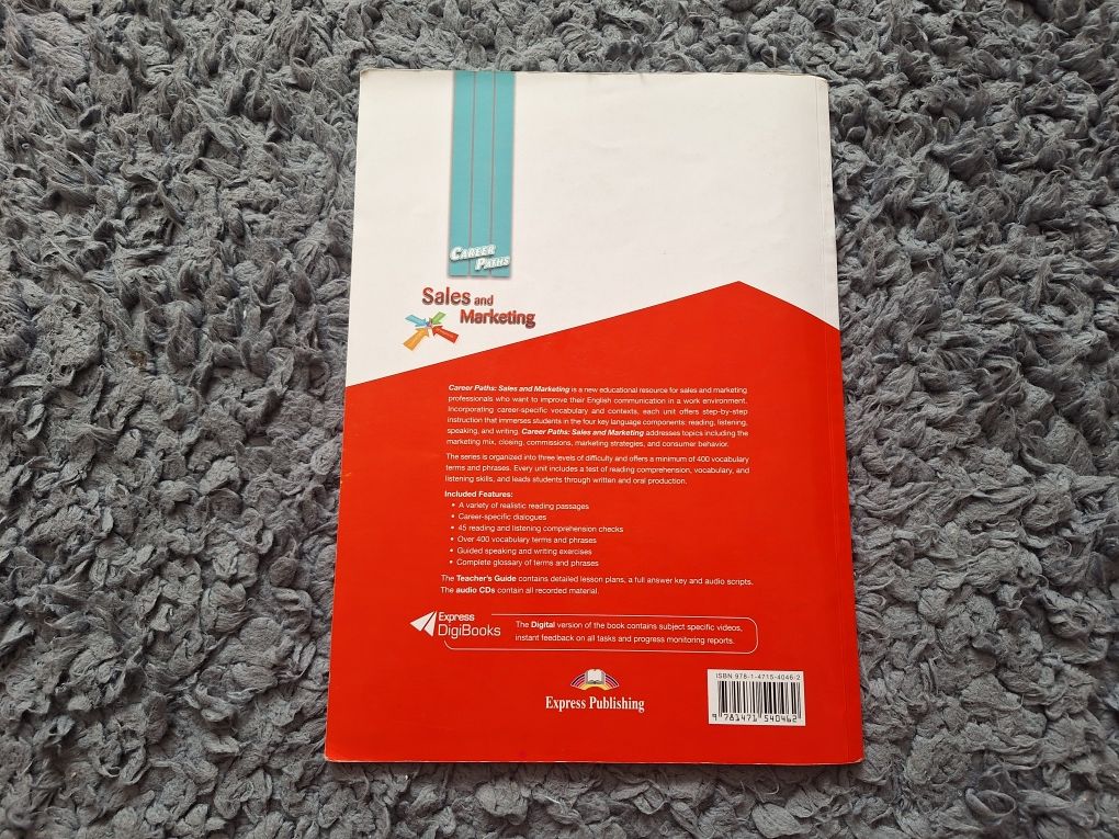 Książka Podręcznik Angielski Zawodowy Sales And Marketing