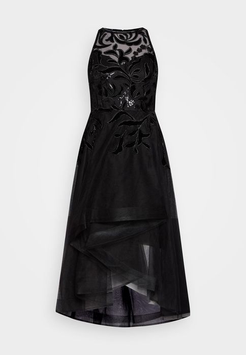 Sukienka koktajlowa z tiulem Adrianna Papell 38