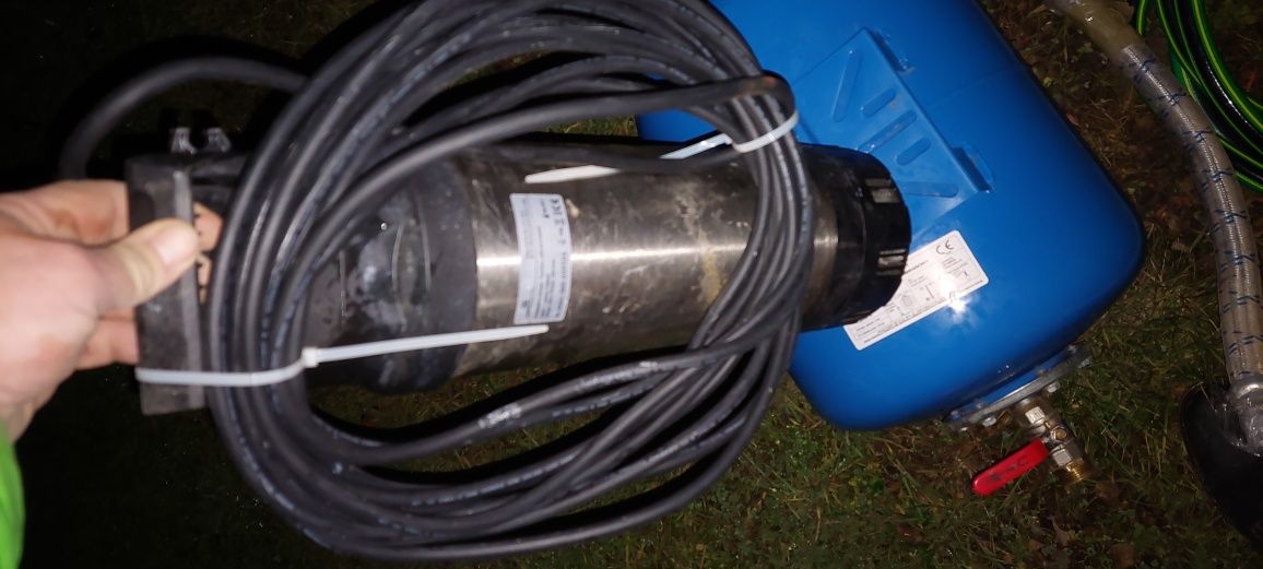 Woda na działce, pompa+hydrofor+zbiornik 700ltr mauzer