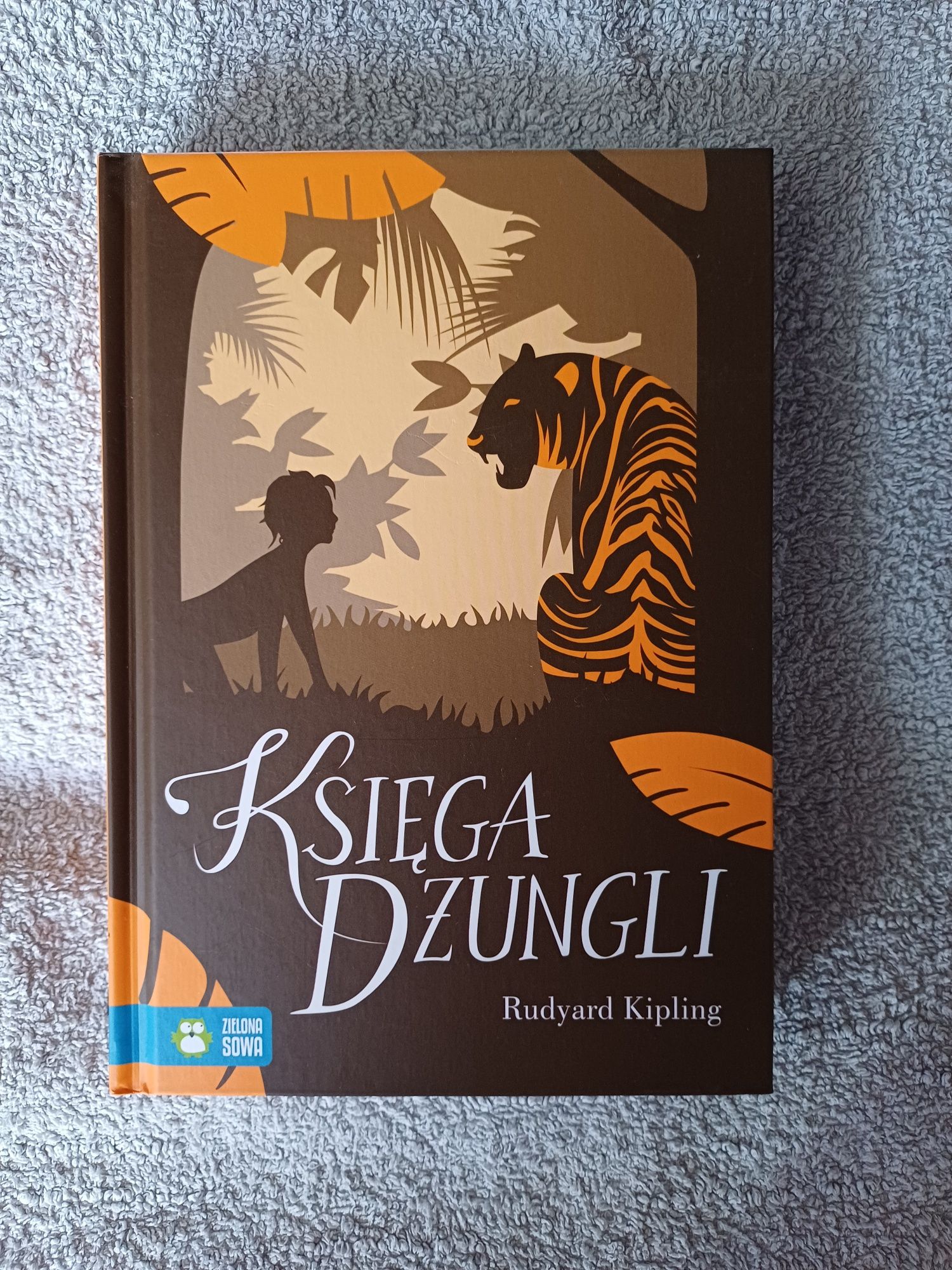 Księga Dżungli lektura - duże litery - Nowa - Super Prezent
