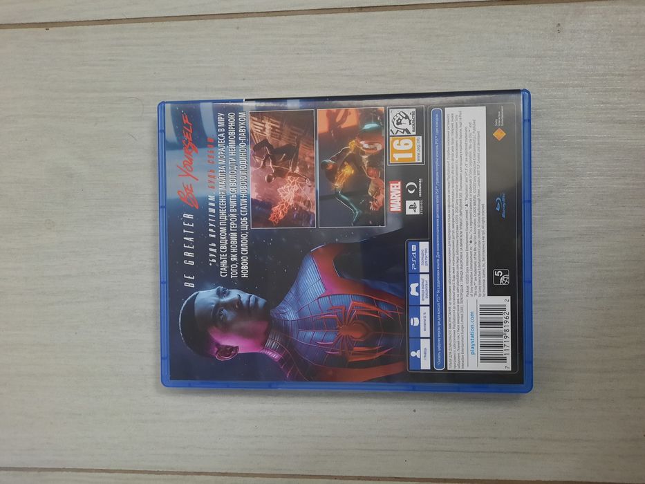 Гра PS4 Spider man Miles Morales