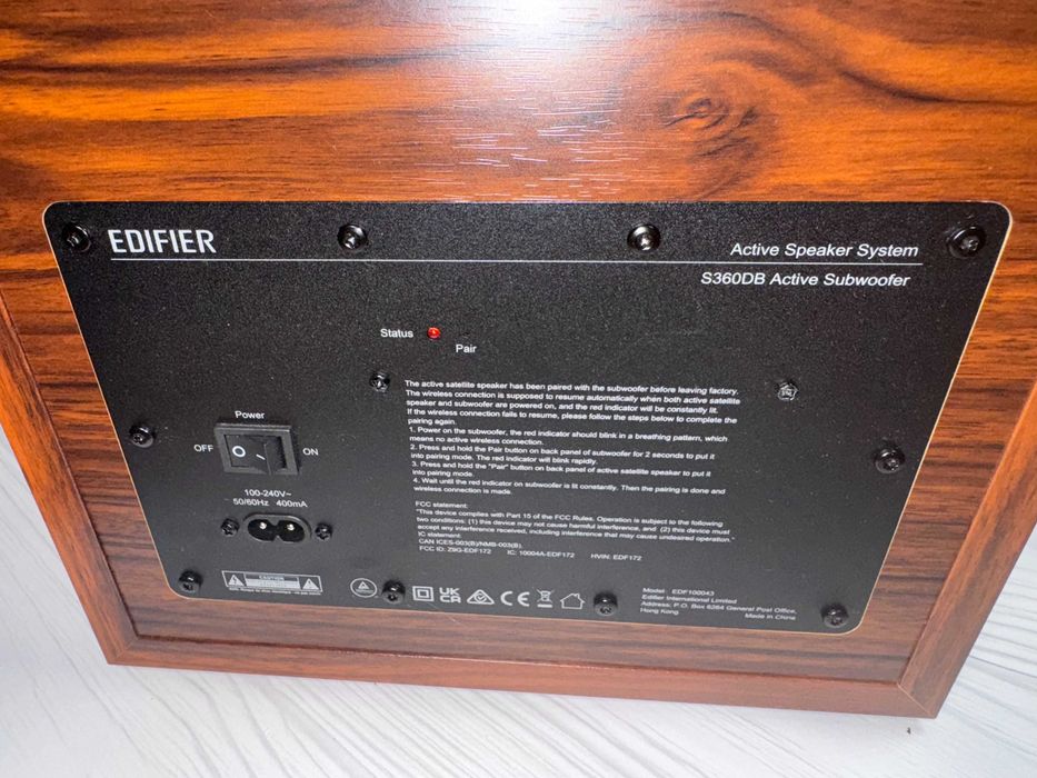 Мультимедійна акустика Edifier S360DB (обмен/продаж) колонки s360