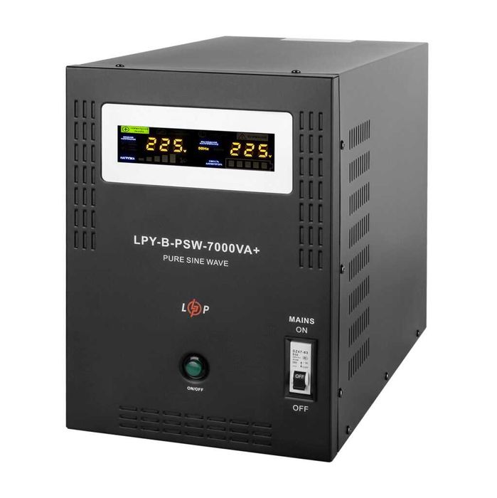 ДБЖ з правильною синусоїдою 48V LPY-B-PSW-7000VA+ (5000Вт) 10A/20A