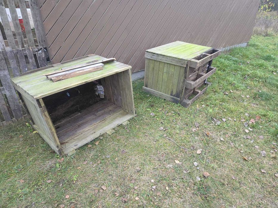 Oddam za darmo skrzynie drewniane