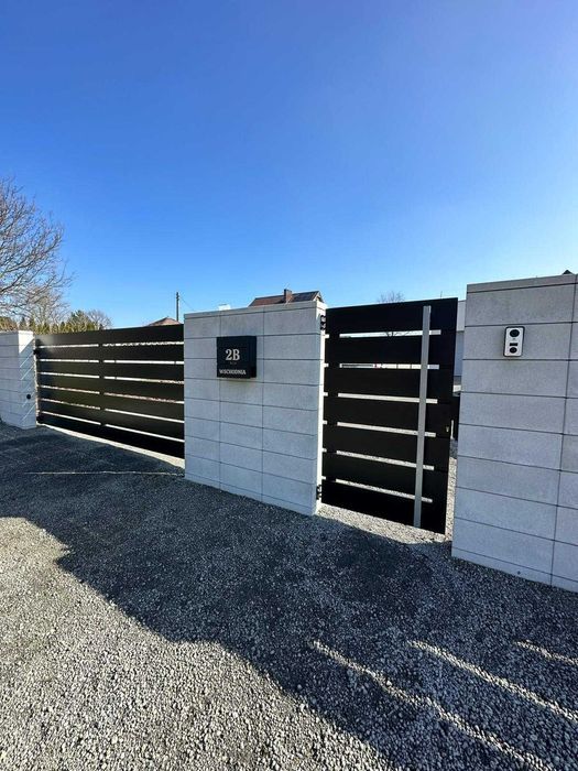 Ogrodzenie palisadowe lamele poziome palisada pozioma PRODUCENT!